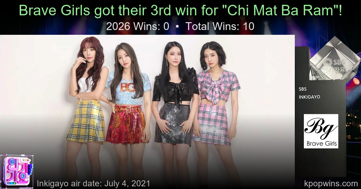 Brave Girls - Chi Mat Ba Ram